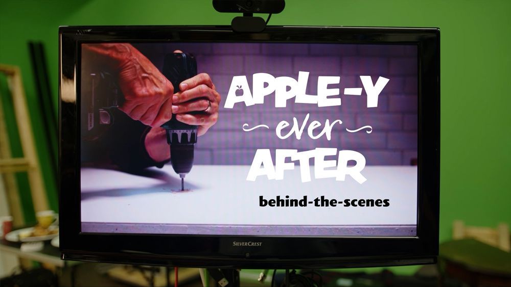 TV screen displaying 