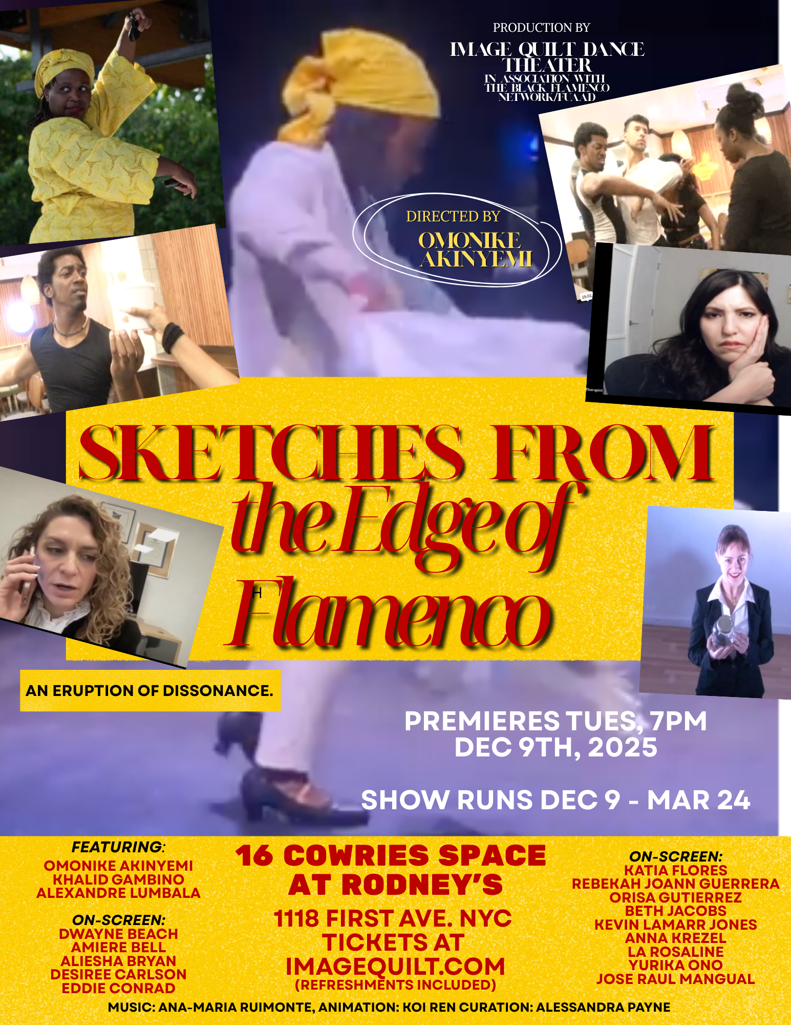 Skethes from the Edge of Flamenco Poster