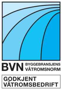 Godkjent våtromsbedrift logo
