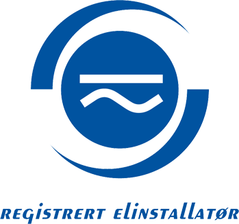 Registrert elinstallatør logo