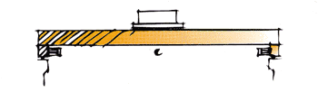 Double girder electric crane