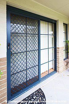 Diamond Grilles Security Screen Doors and Windows — Bathurst, NSW — Central West Blinds & Awnings