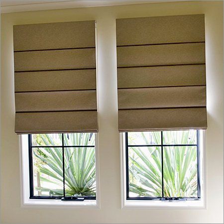 House with Roman Blinds — Bathurst, NSW — Central West Blinds & Awnings