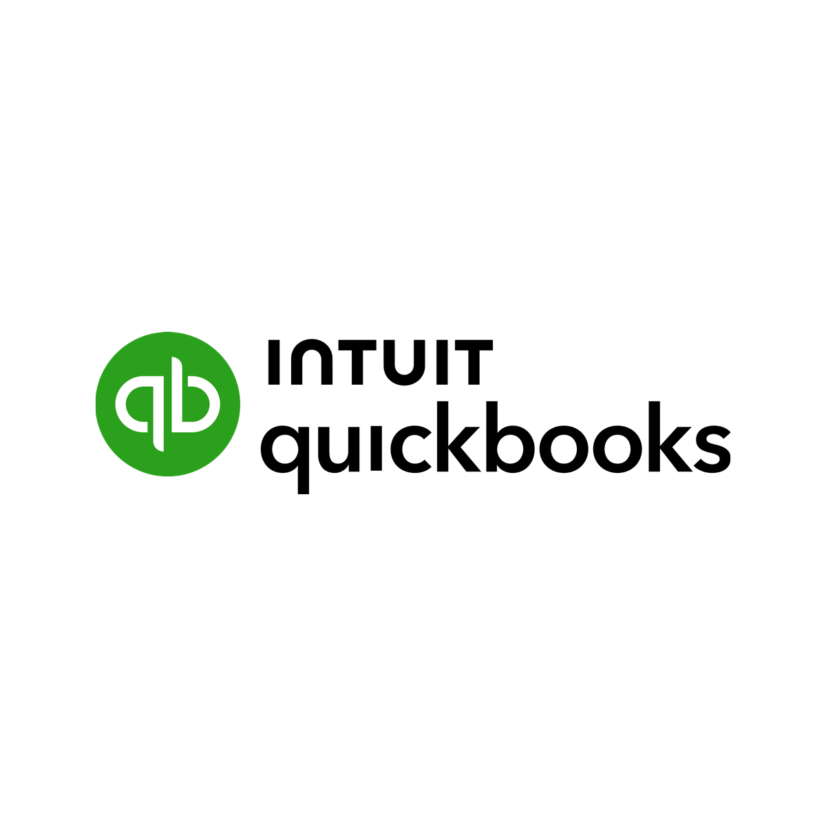Intuit QuickBooks logo: green circle with 