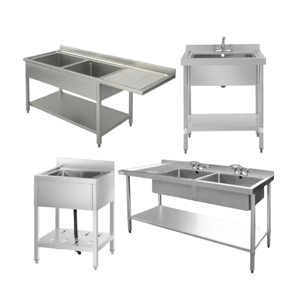 Plonges et Éviers en Inox