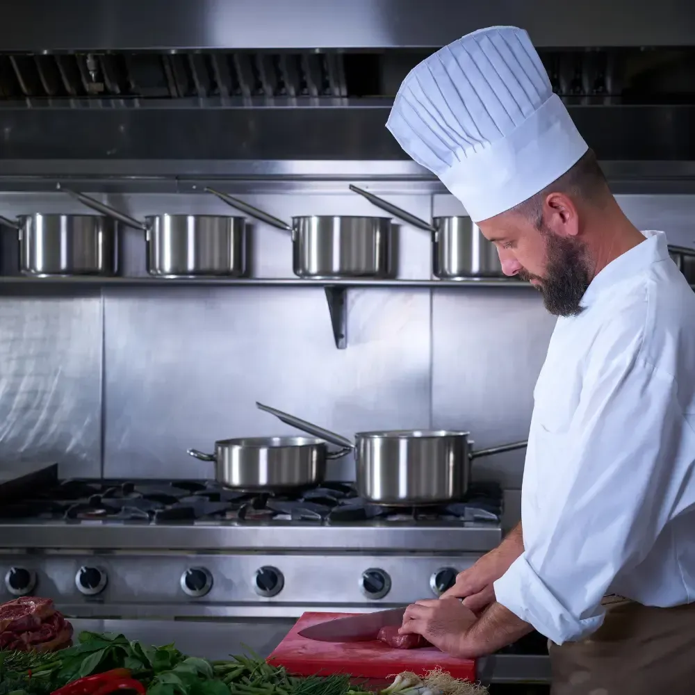 cuisine professionnelle en inox