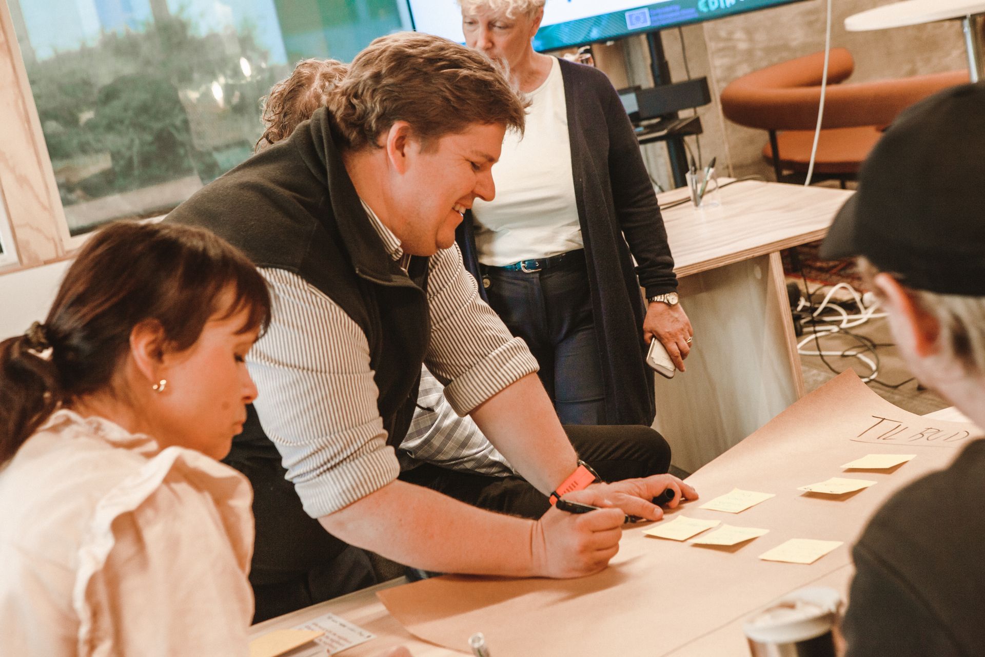 EdIh Oceanopolis mentors at work