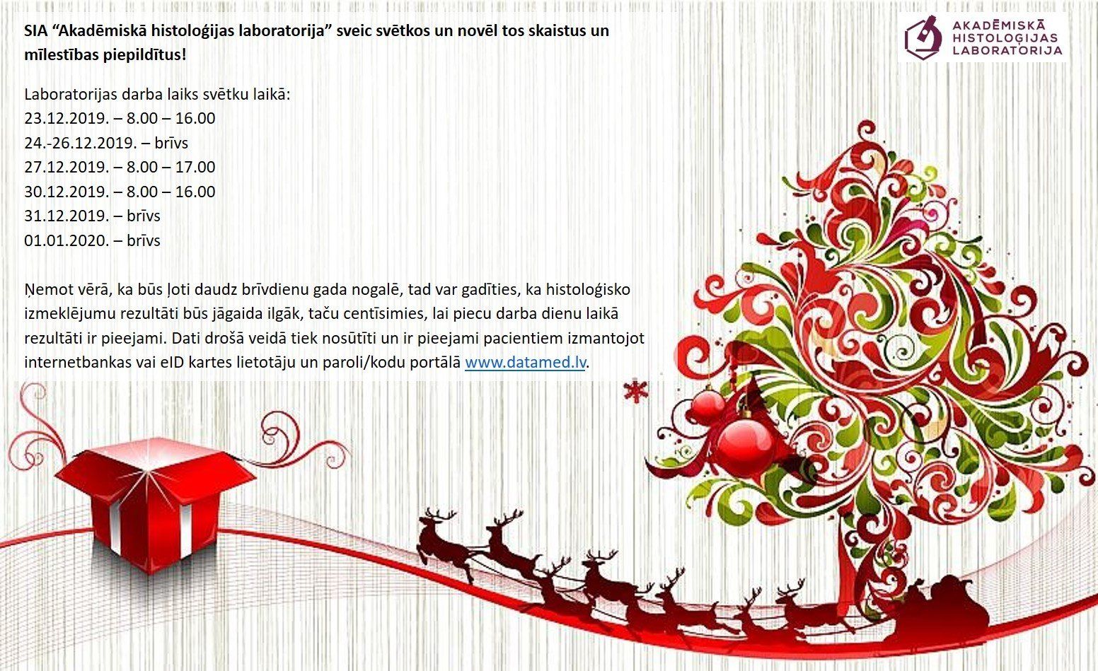 Darba laiks Ziemassvētkos