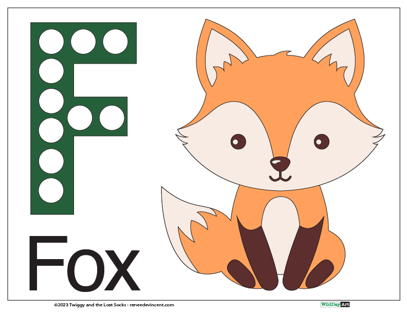 Dot Activity-F Fox