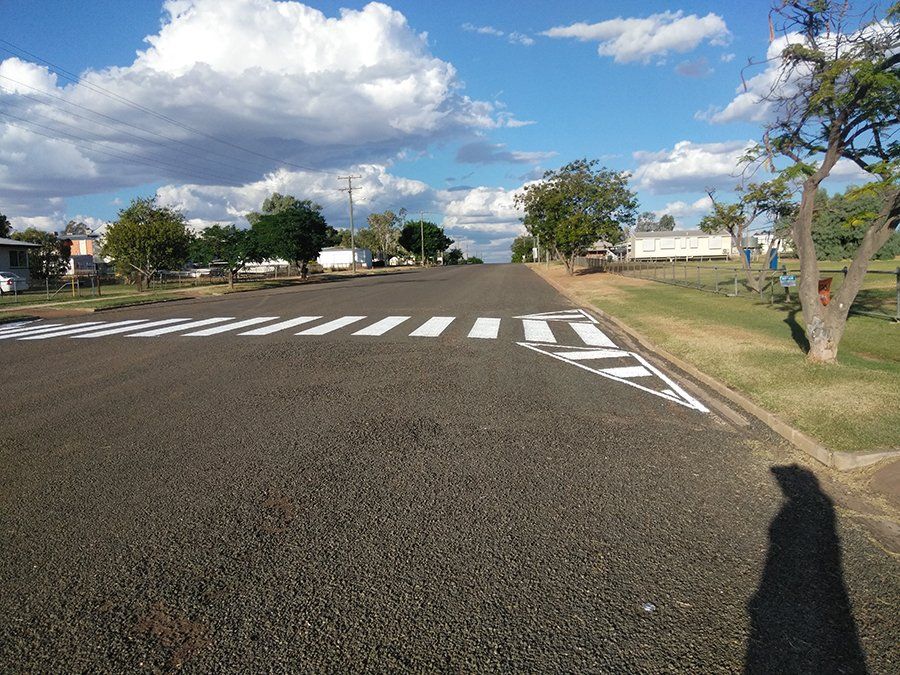 Aramac upgraded school crossing