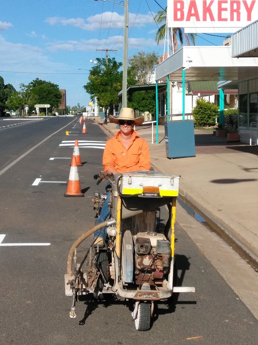 Main street of Barcaldine