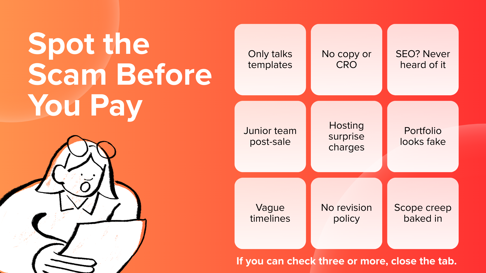 J and S Digital Services Blog Post Web Design Agency Red Flags