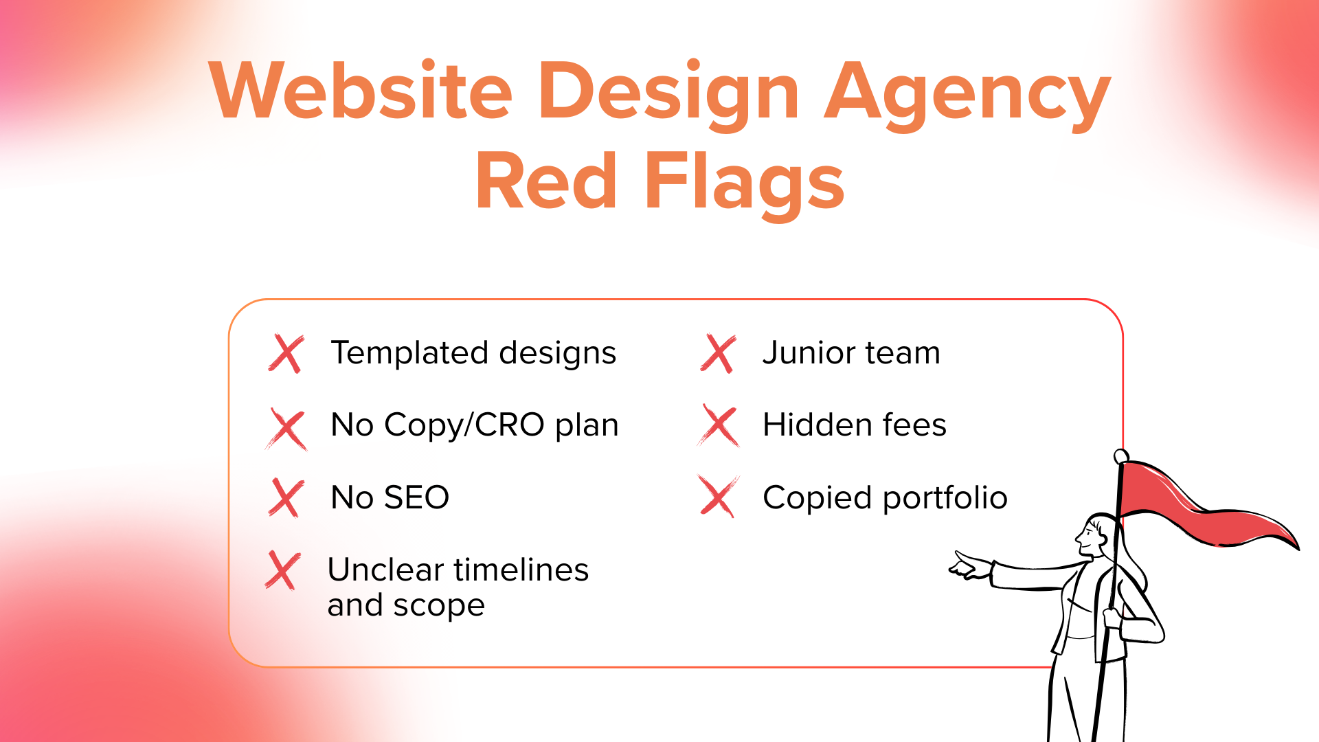 J and S Digital Services Blog Post Web Design Agency Red Flags