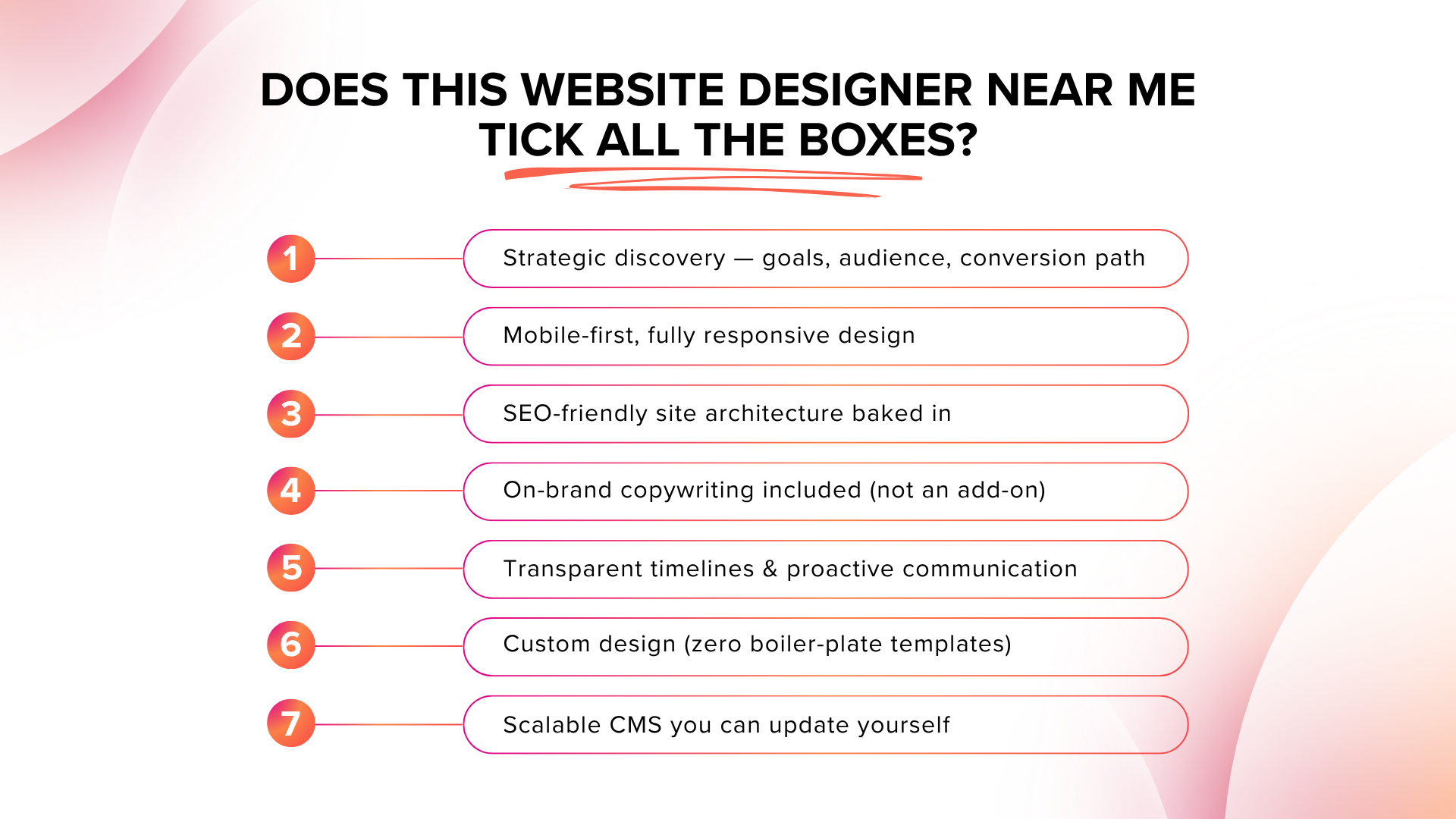 Does this website designer near me tick all the boxes ?
