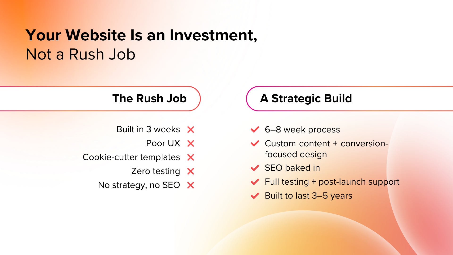 website development tips