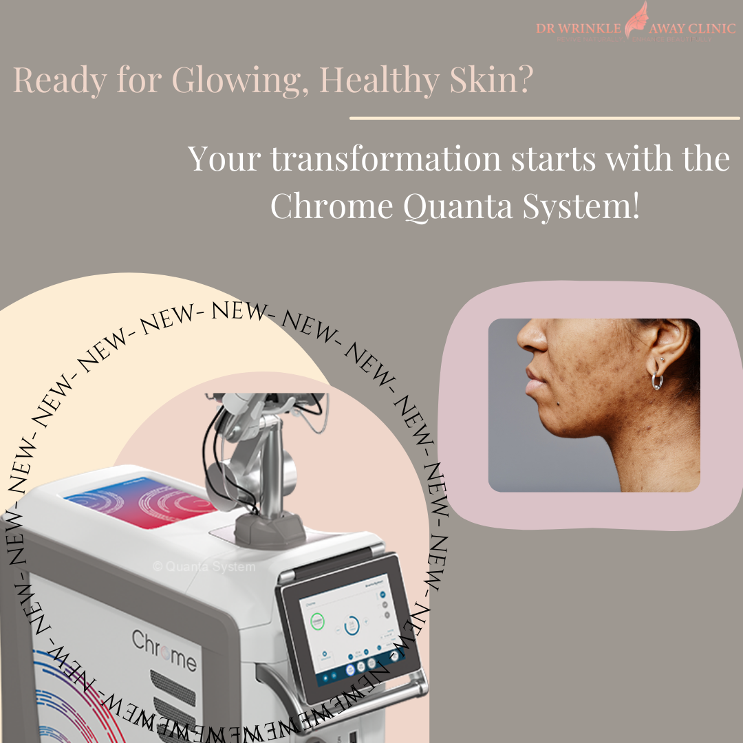 Ready for glowing , healthy skin ? your transformation starts with the chrome quanta system !