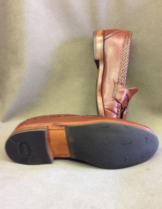 Brown Pair of Shoes After — Beaverton, OR — Vanek's Shoe Repair