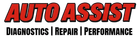 Logo for Auto Assist: red text "AUTO ASSIST" above black text "DIAGNOSTICS | REPAIR | PERFORMANCE".