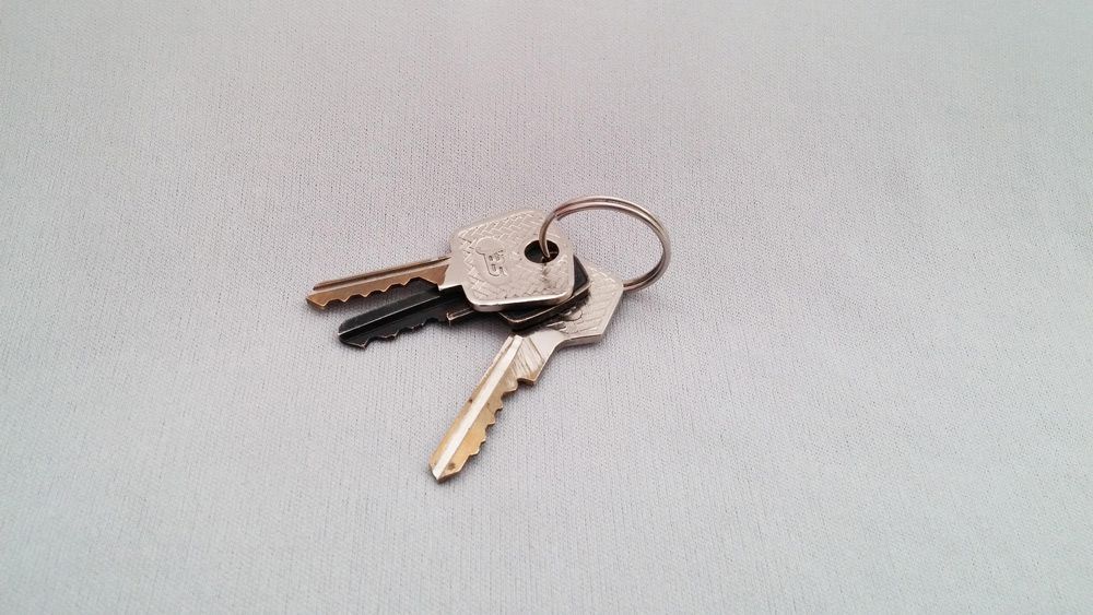 Newly Duplicated Keys on Top of White Table in Nampa, ID