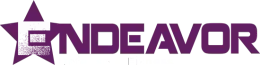 Purple Endeavor logo with a stylized mountain icon above the word &ldquo;ENDEAVOR&rdquo;