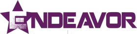 Purple Endeavor logo with a stylized mountain icon above the word &ldquo;ENDEAVOR&rdquo;