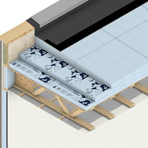 Styrorail insulating panel