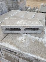 Semi-Solid concrete block