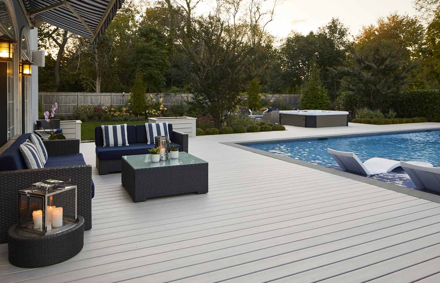 TimberTech Decking with pool