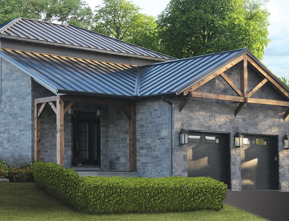 Vicwest Black Steel Roof