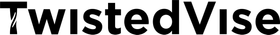 TwistedVise logo in bold black text on a white background