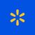 Walmart spark logo on a blue background