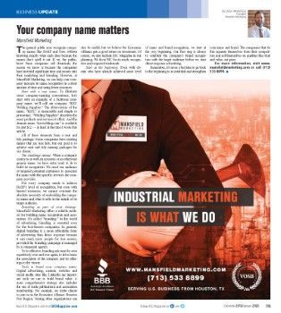 Doug Mansfield first you need a sales plan article in BIC Magazine March 2020