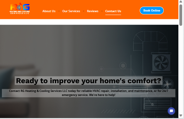 HVAC Contact | Franklinton, NC | RG Heating Cooling