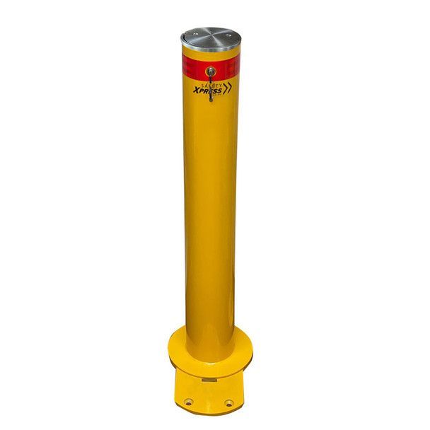 90mm x 1000mm surface mount slider bollard