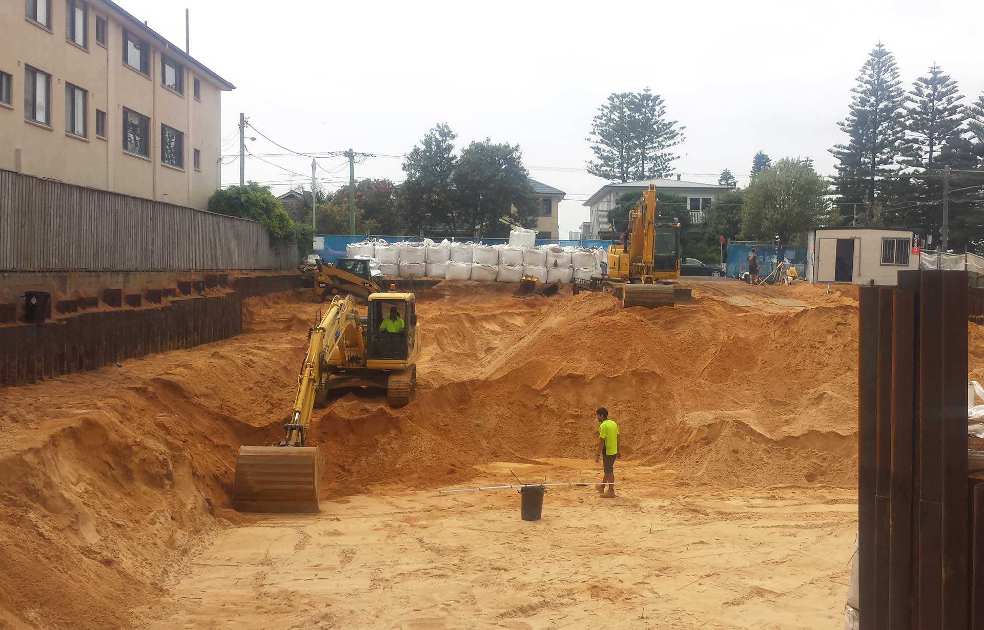 Excavator Clearing a Site | Belrose, Nsw | Shane Wight Excavation