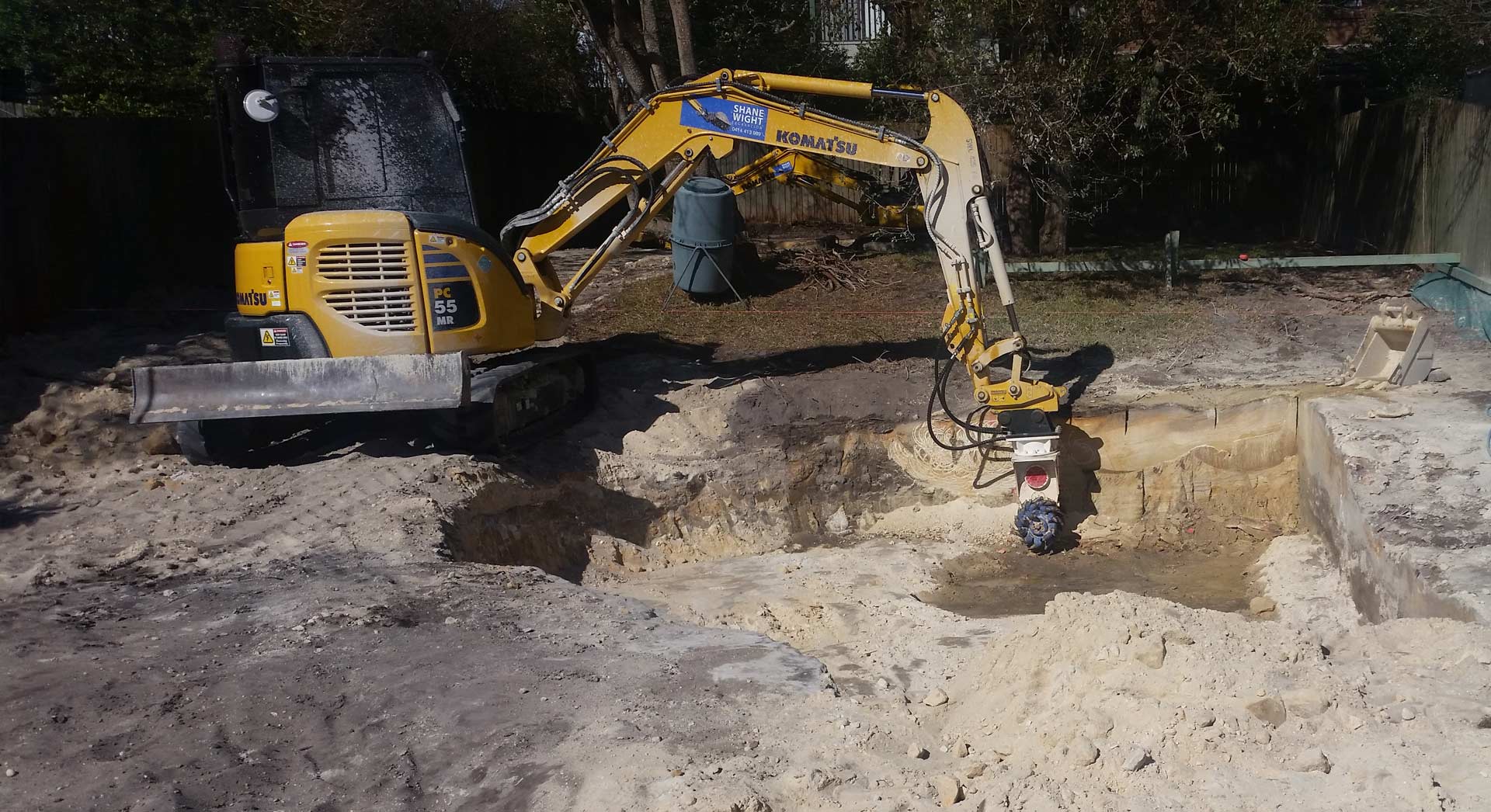 An Heavy Equipment Machine | Belrose, Nsw | Shane Wight Excavation