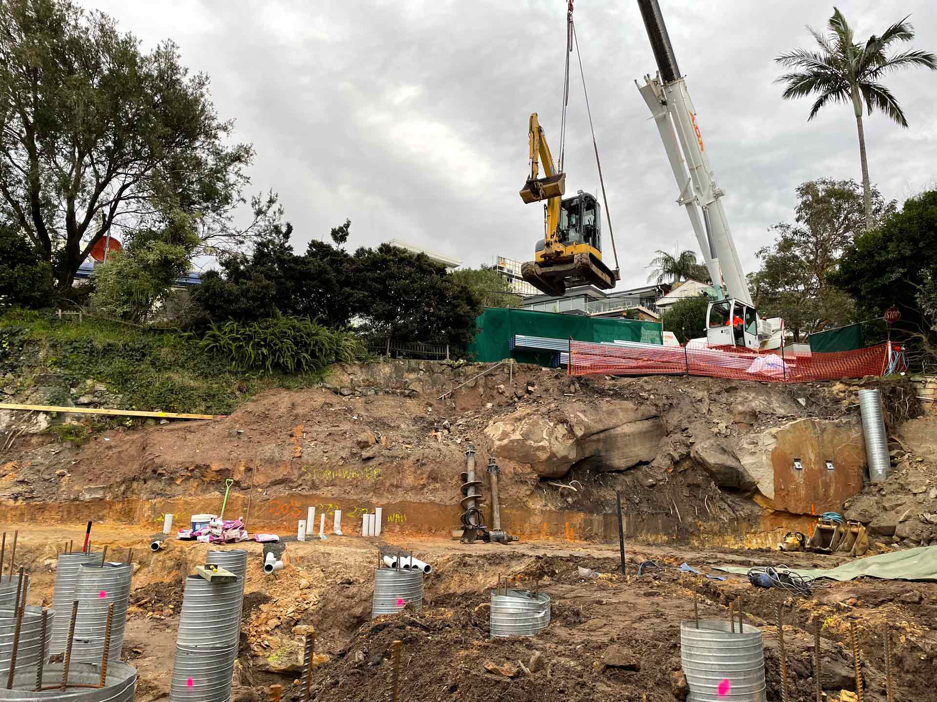 Transporting a Heavy Equipment Machine | Belrose, Nsw | Shane Wight Excavation