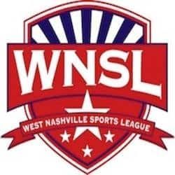 A logo for the west nashville sports league.