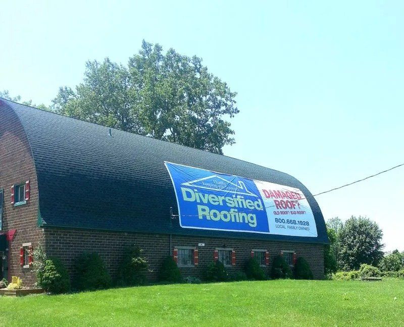 Metal Corrugated Roof – Saline, MI – Diversified Roofing