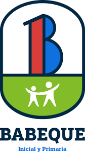Logo for Babeque school: a large 