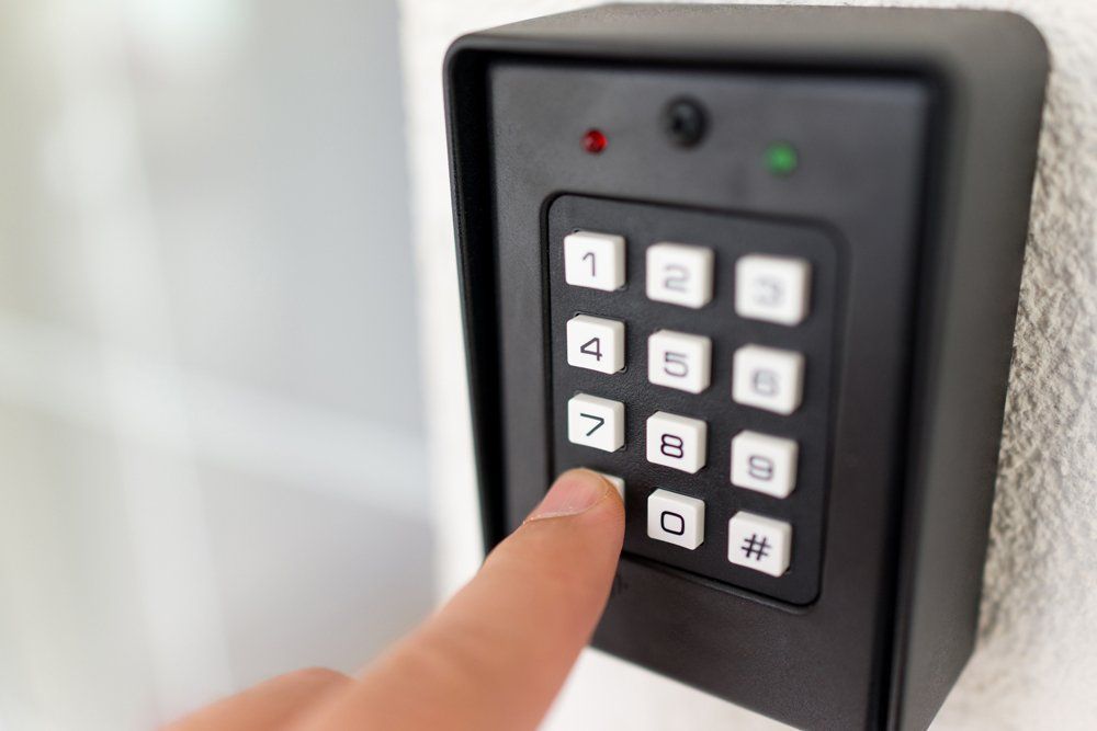 Entering Door Code — Layton, UT — Backus Lock & Key