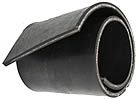 Black Rubber Sheet Rolled Up, Showing the Edge and Inner Layers — FNQ Filters & Parts In Mareeba, QLD