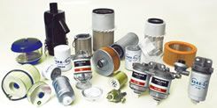 Various Automotive Filters on a Light Surface, Including Air, Fuel, — FNQ Filters & Parts In Mareeba, QLD