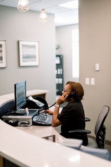 Chiropractic — Staff Receiving Calls in Colorado Springs, CO