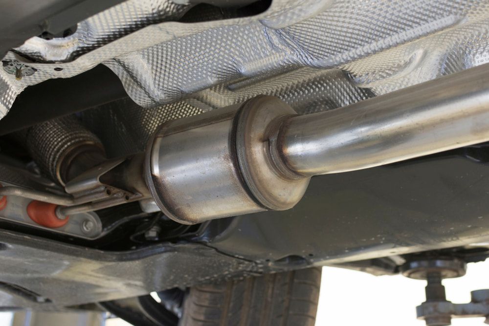 A Car Showing a Catalytic Converter — Fulgi's South Coast Automotive and Dismantling in South Nowra, NSW