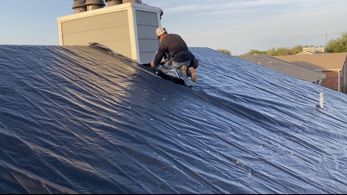 Local Roofing Contractor atop San Angelo, TX Home