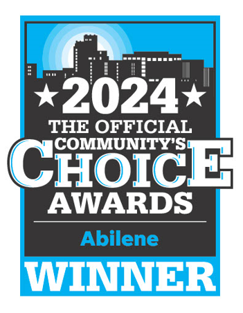 2024 Community's Choice Awards - Abilene Certificate