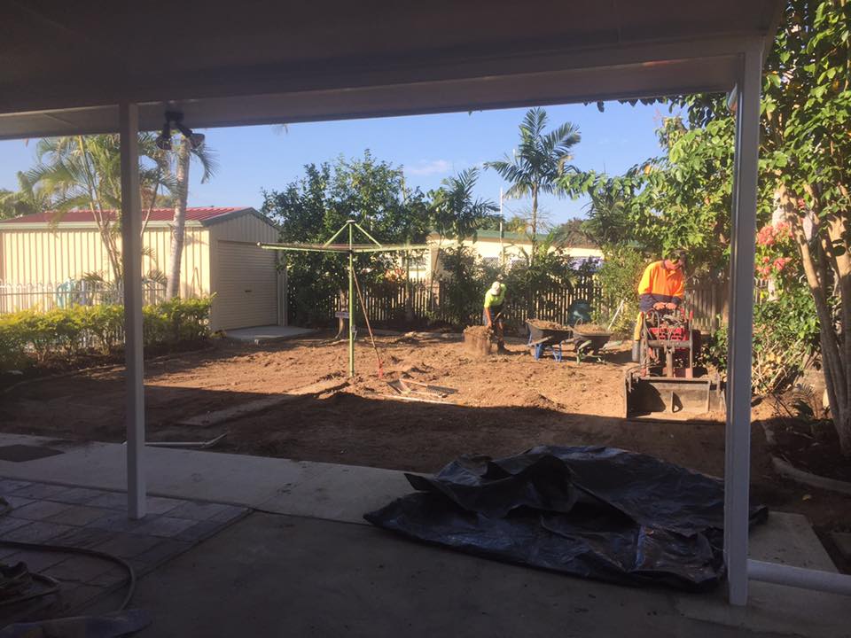 Backyard Cleaning — Coral Coast Tree Services In Oonoonba, QLD