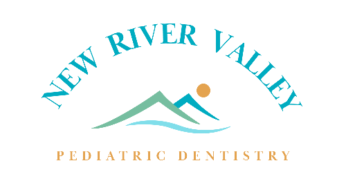 The logo for new river valley pediatric dentistry
