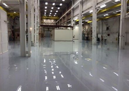 Fully finished epoxy flooring in Albuquerque, NM
